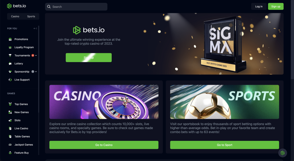 Bets.io -Best Bitcoin Casinos